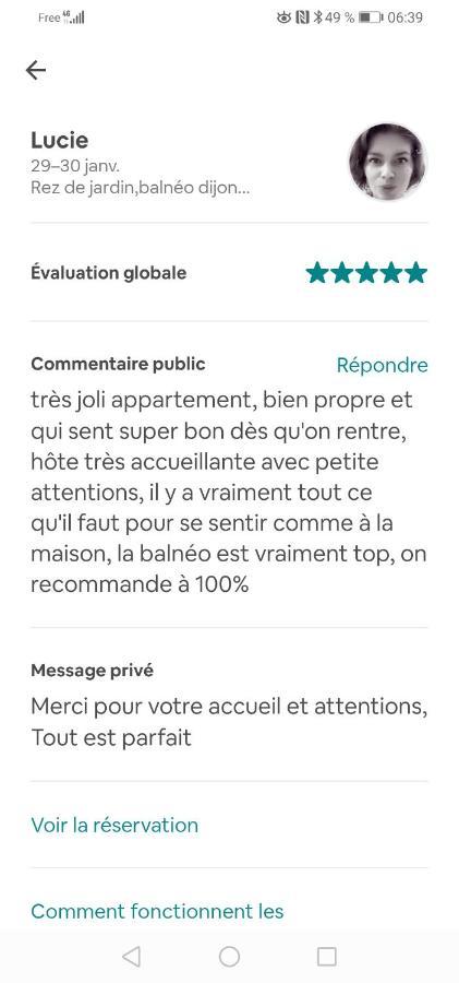 Romantisme Et Glamour 2 Avec Spa , Clim Et Jardin ดีจอง ภายนอก รูปภาพ